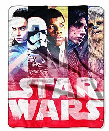 Lucasfilm Star Wars Episode 8: The Last Jedi, "Alliance Stripes" 40"x 50" Silk Touch Throw