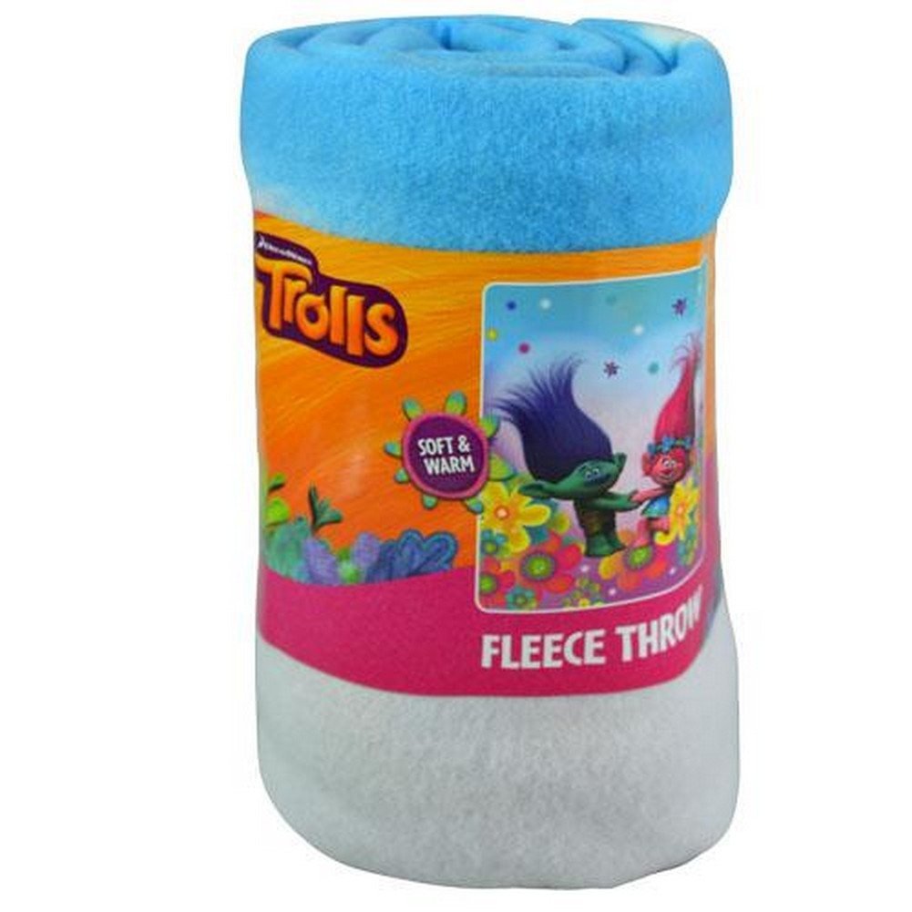 Northwest DreamWorks Trolls Fleece Throw Blanket - Soft, Warm and Comfortable