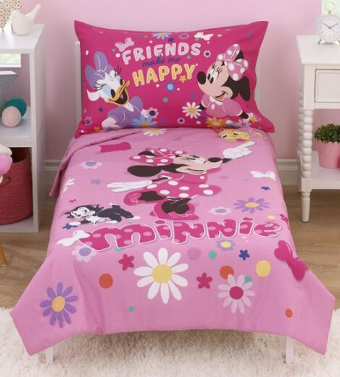 Disney Mickey Mouse 4 Piece Toddler Bedding Set