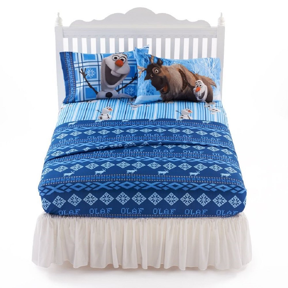 Disney Frozen Olaf Full Size Sheet Set