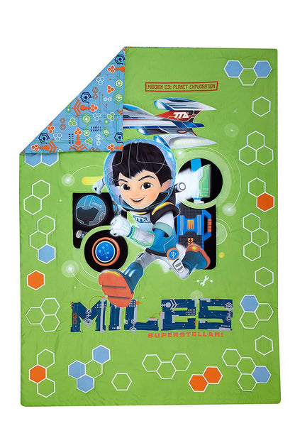 Disney 4 Piece Toddler Bedding Set, Miles from Tomorrow Land