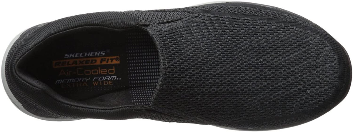 Skechers USA Men's Expected Gomel Slip-on Loafer,Black,13 M US