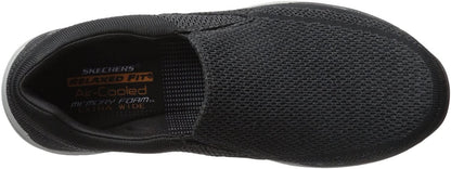 Skechers USA Men's Expected Gomel Slip-on Loafer,Black,13 M US