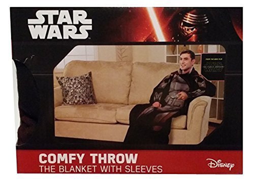 Disney Lucas Films Star Wars The Force Awakens Phasma Adult Comfy Throw with Sleeves, 48 by 71