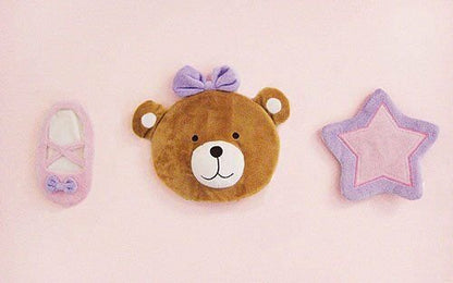 Li'l Kids - Ballerina Bear Wall Hanging 3-piece Set