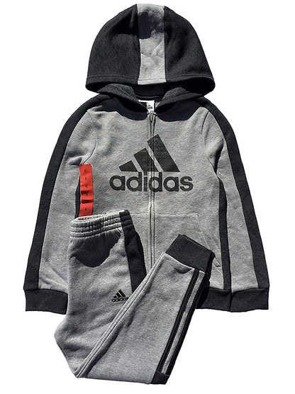 adidas Boys' Tricot Jacket and Pant Set