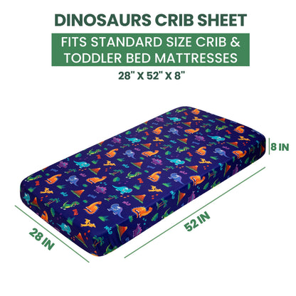 Today's Kids 1-Pack Monster Truck Fitted Baby Crib Sheet Boy - Soft & Breathable Printed Nursery Toddler Bed Sheets for Boys, Elastic Edge with Deep Pockets, Machine Washable, Fits 28" x 52" Mattress