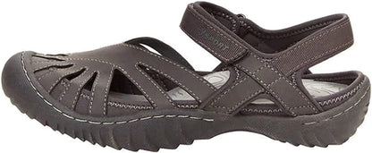 JSport by Jambu JBU Ladies' Poppy Sandal (Grey, Numeric_9)
