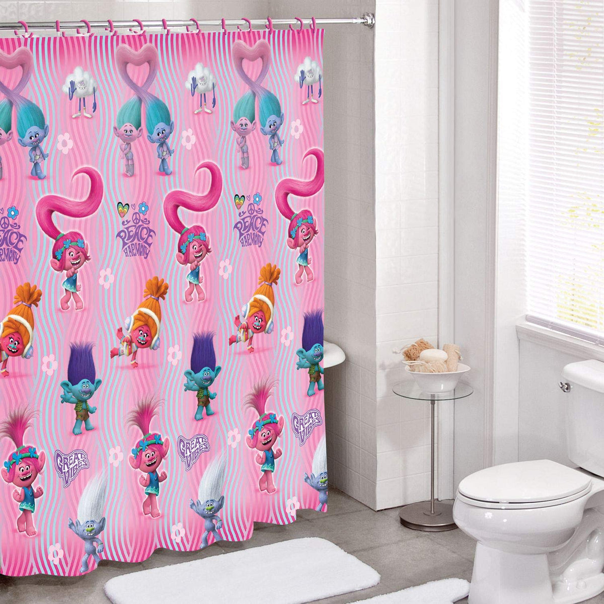 Paw Patrol Girls Caring Mission Shower Curtain