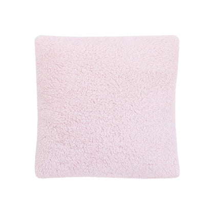 Disney Minnie Mouse Plush Decorative Sherpa Pillow with M Applique
