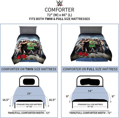 Franco Kids Bedding WWE Armageddon Twin/Full Comforter