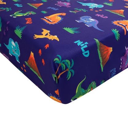 Today's Kids 1-Pack Monster Truck Fitted Baby Crib Sheet Boy - Soft & Breathable Printed Nursery Toddler Bed Sheets for Boys, Elastic Edge with Deep Pockets, Machine Washable, Fits 28" x 52" Mattress