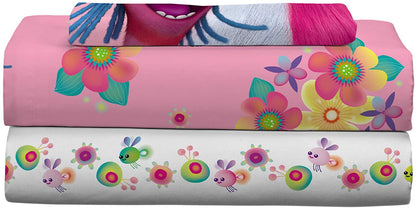 Trolls DreamWorks Life Twin Size Sheet Set