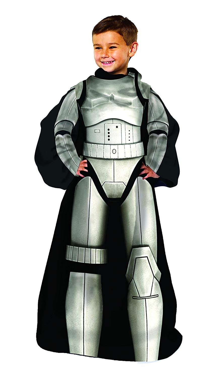 Star Wars, Fleet Commander Youth Comfy Throw Blanket with Sleeves, 48" x 48"