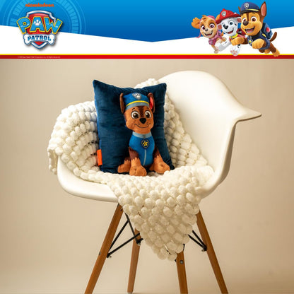 Franco Kids Paw Patrol Chase Kids Cozy Snuggle Pillow, 11" x 13"