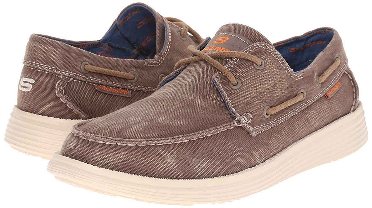 Skechers USA Men's Status Melec Boat Shoe
