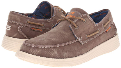 Skechers USA Men's Status Melec Boat Shoe