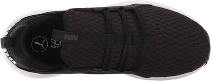 PUMA Women's Mega NRGY Wn Sneaker, Black, 7.5 M US