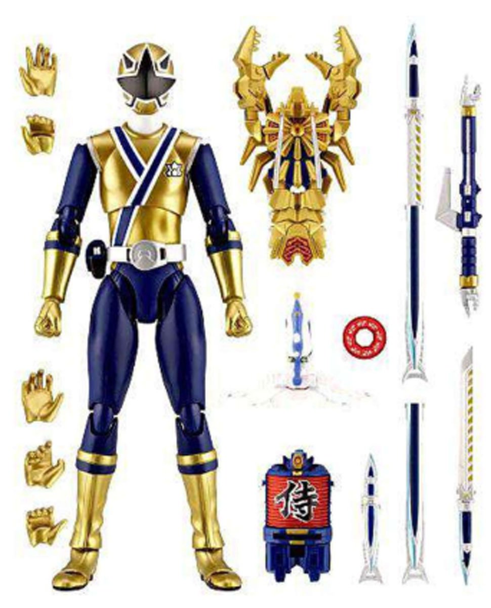 Power Rangers Samurai S.H.Figuarts Exclusive 6 Inch Action Figure Shinken Gold