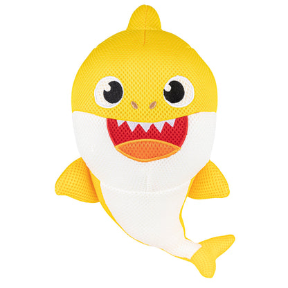 Baby Shark Kids Scrubby, Bath Accessory, Yellow 11"
