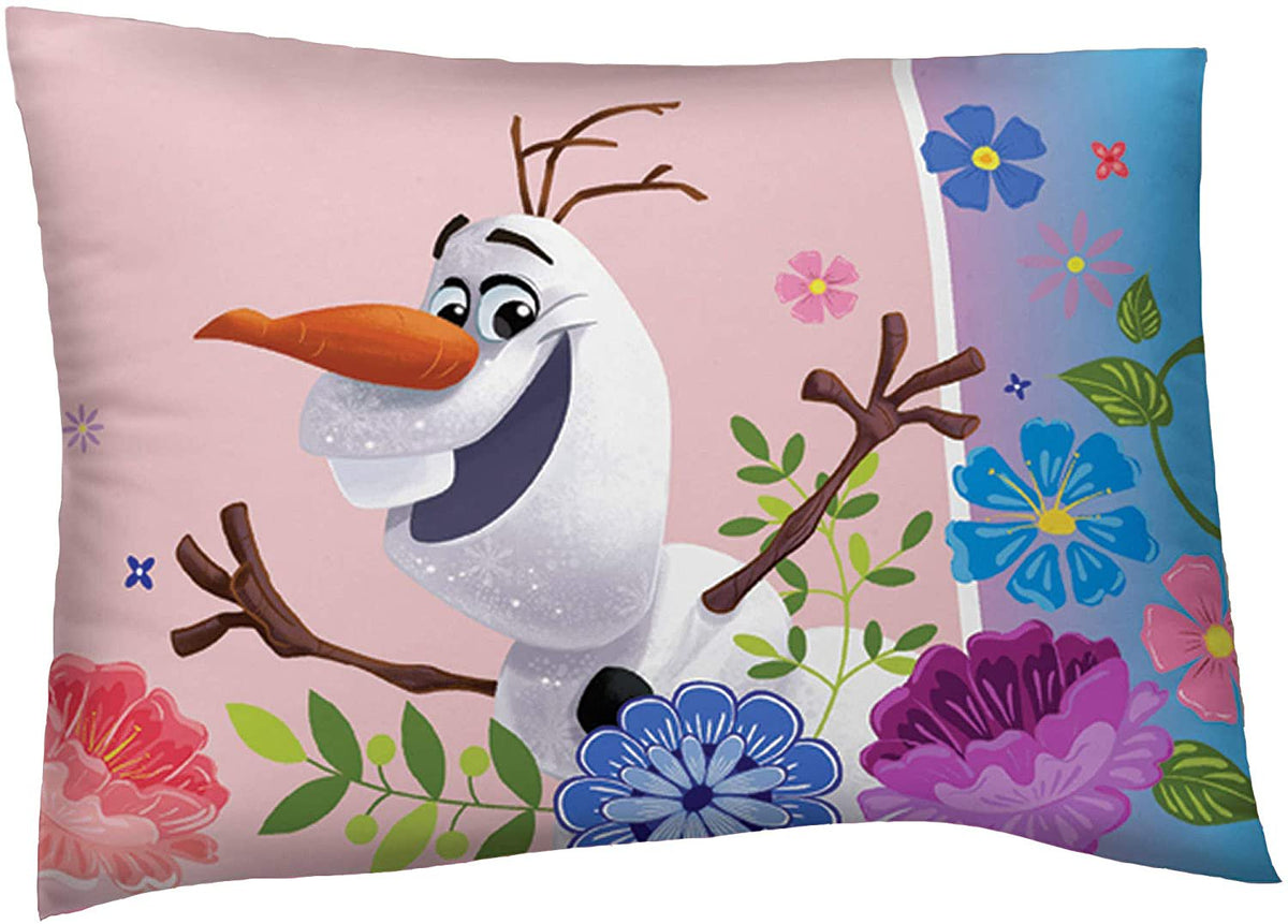 Disney Frozen Princess Reversible Pillowcase Flowering Friendship
