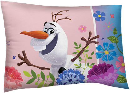Disney Frozen Princess Reversible Pillowcase Flowering Friendship