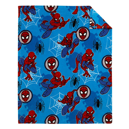 Marvel Spiderman Coral Fleece Toddler Blanket - 40" x 50"