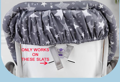 Todays Kids High Chair Straps, Compatible with Graco Highchairs, Replacement Harness Straps for most 5 Point High Chairs, Replacement High Chair Belt