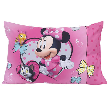 Disney Minnie Mouse 4 Piece Toddler Bedding Set