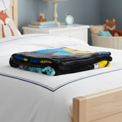 Franco Hot Wheels Kids Plush Throw Blanket, 46 in x 60 in