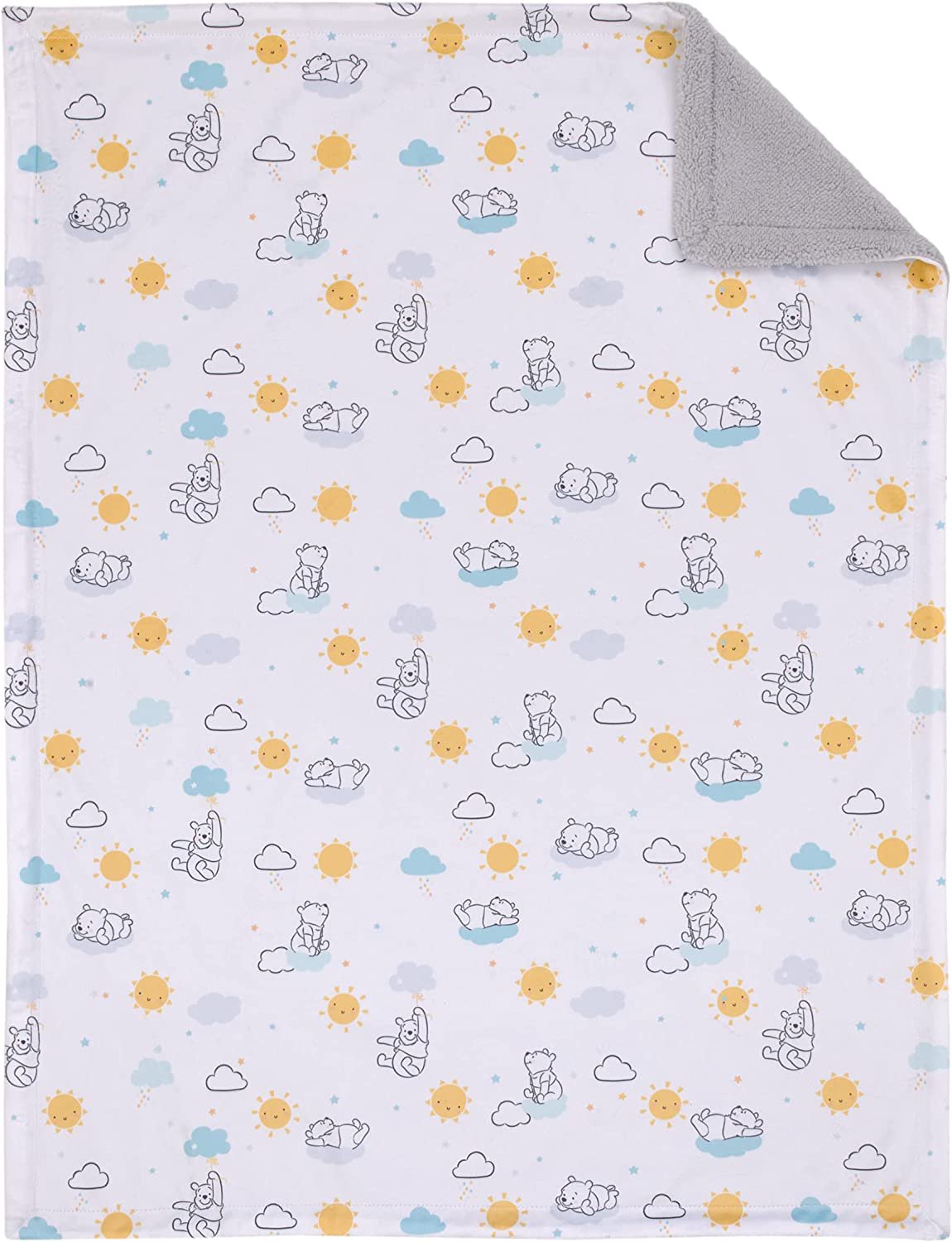 Disney Winnie The Pooh Baby Blanket and Security Blanket 2-Piece Set