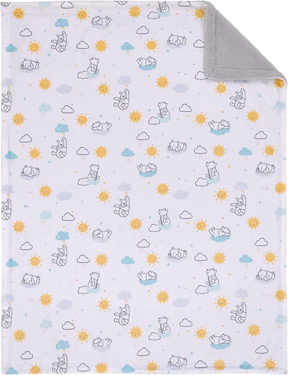 Disney Winnie The Pooh Baby Blanket and Security Blanket 2-Piece Set