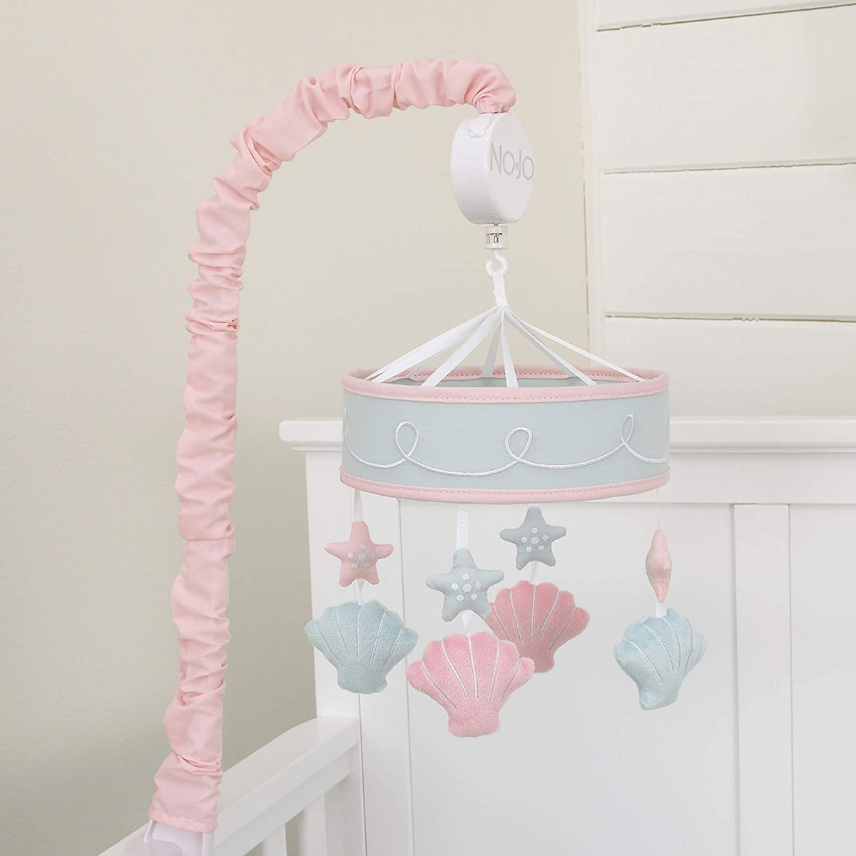 NoJo Dreamer - Aqua/Grey Butterflies Musical Mobile