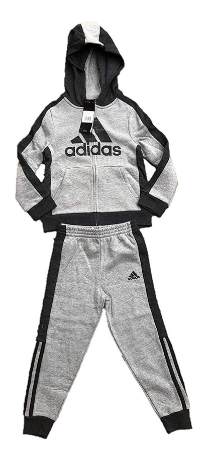 adidas Boys' Tricot Jacket and Pant Set