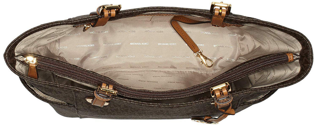 Michael Kors Women's Jet Set Travel Small Logo Tote Bag