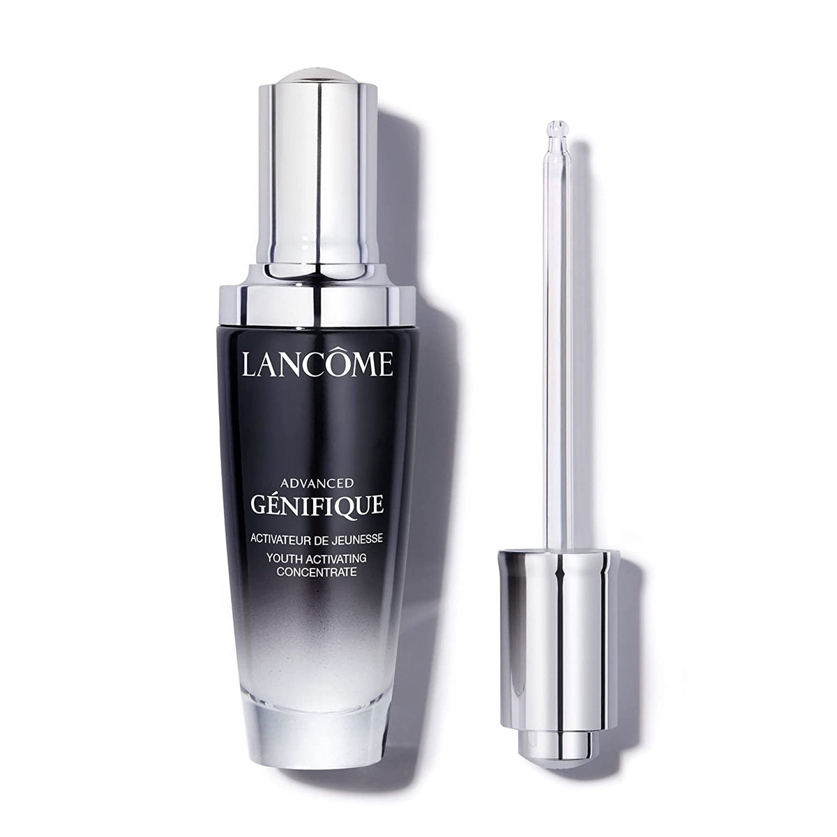 Lancôme Advanced Génifique Face Serum 1.69 FL. OZ. - For Fine Lines & Boosts Radiance - With Bifidus Prebiotic, Hyaluronic Acid & Vitamin Cg