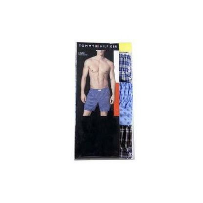 Tommy Hilfiger Men's Underwear Multipack Cotton Classics Woven Boxer