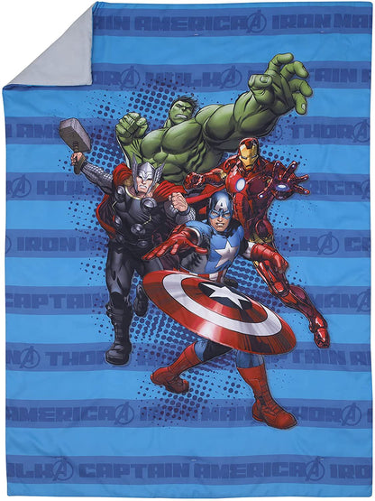 Marvel Spiderman 4 Piece Toddler Bedding Set