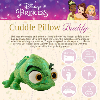 Franco Kids Disney Tangled Pascal The Chameleon Cuddle Pillow 20"
