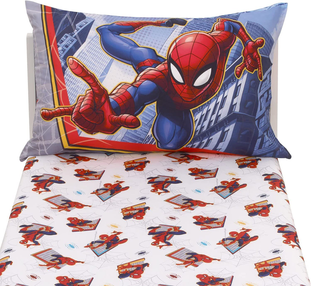Marvel Spiderman 2-Piece Toddler Sheet Set