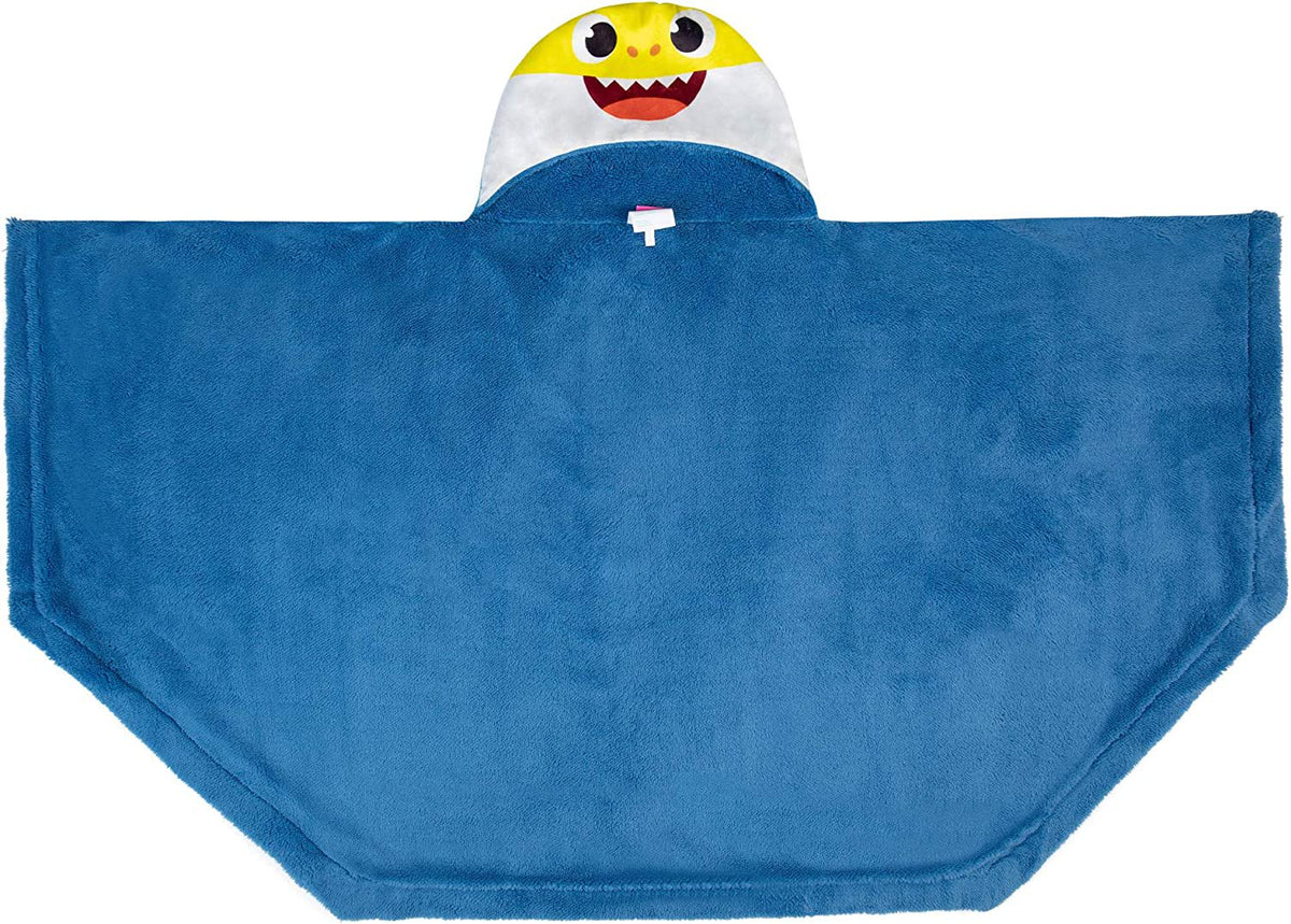 Baby Shark Kids Snuggle Wrap Wearable Blanket, 31 in x 55 in
