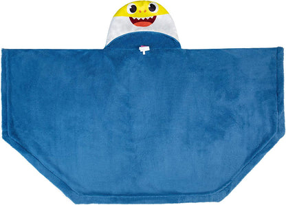 Baby Shark Kids Snuggle Wrap Wearable Blanket, 31 in x 55 in
