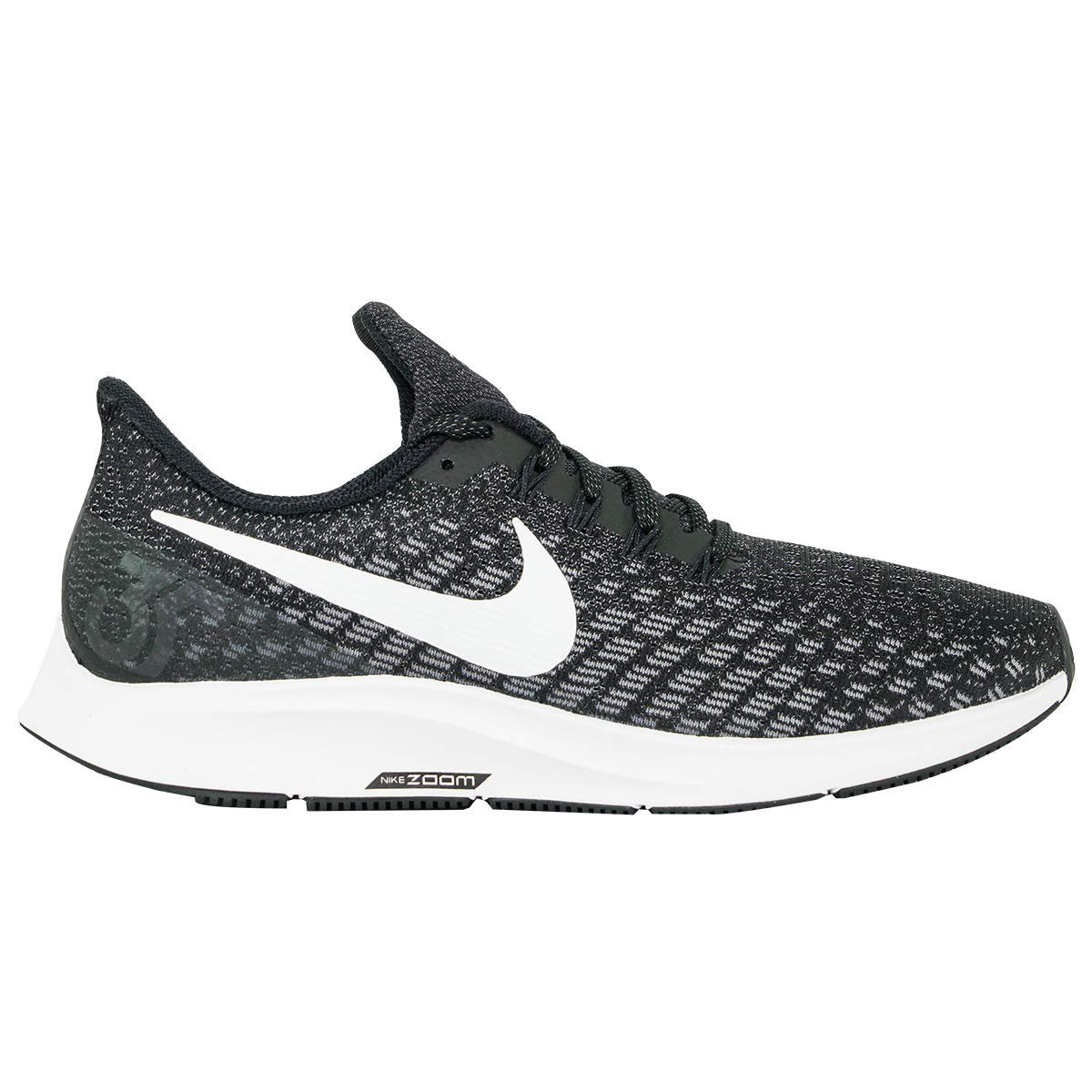 Nike Women's Air Zoom Pegasus 35 Running Shoes Black/White/Grey 7