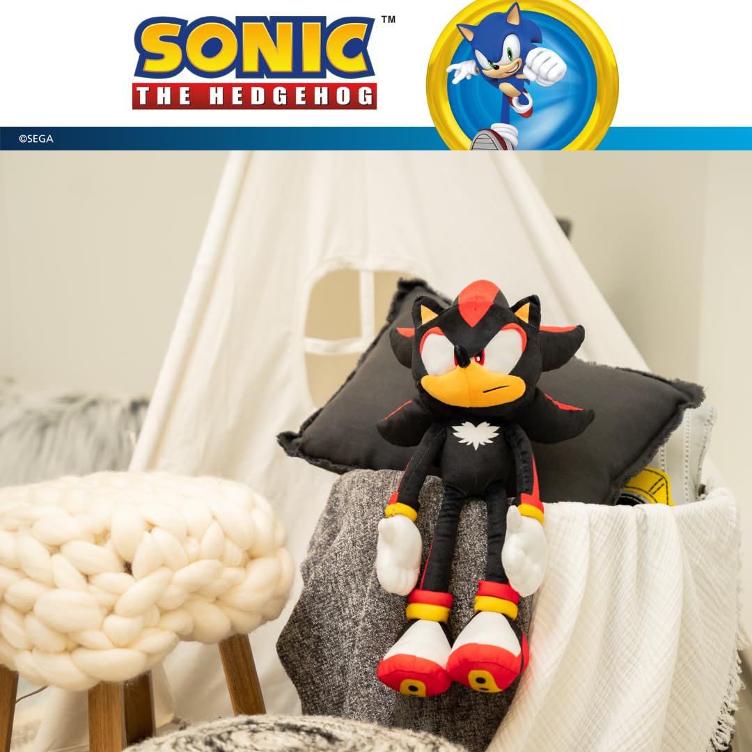 Franco Sonic Shadow The Hedgehog Anime Plush Cuddle Pillow Buddy