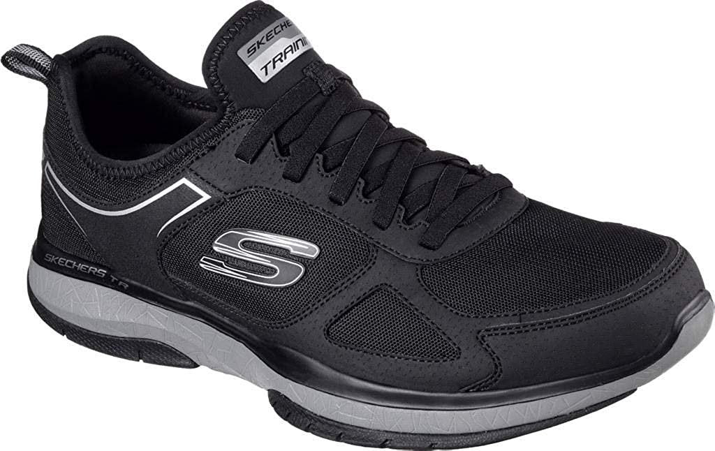 Skechers Burst TR Mens Trainers Sneaker BKCC, Shoe Size: 12 US, EUR 46