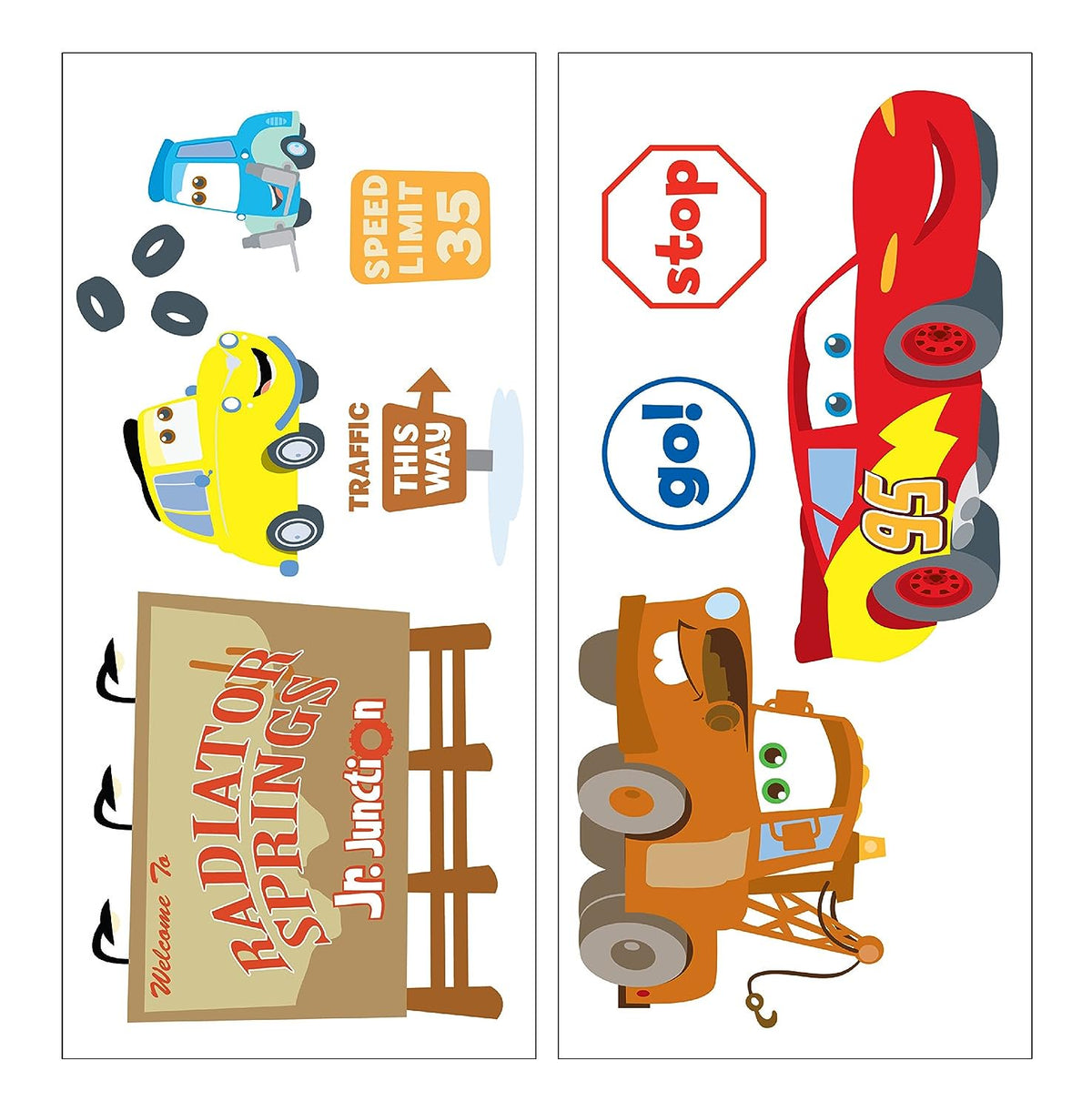Disney My Friend Pooh Stickers Appliques Wall Decals Featuring Pooh, Piglet, and Tigger (Discontinued by Manufacturer)