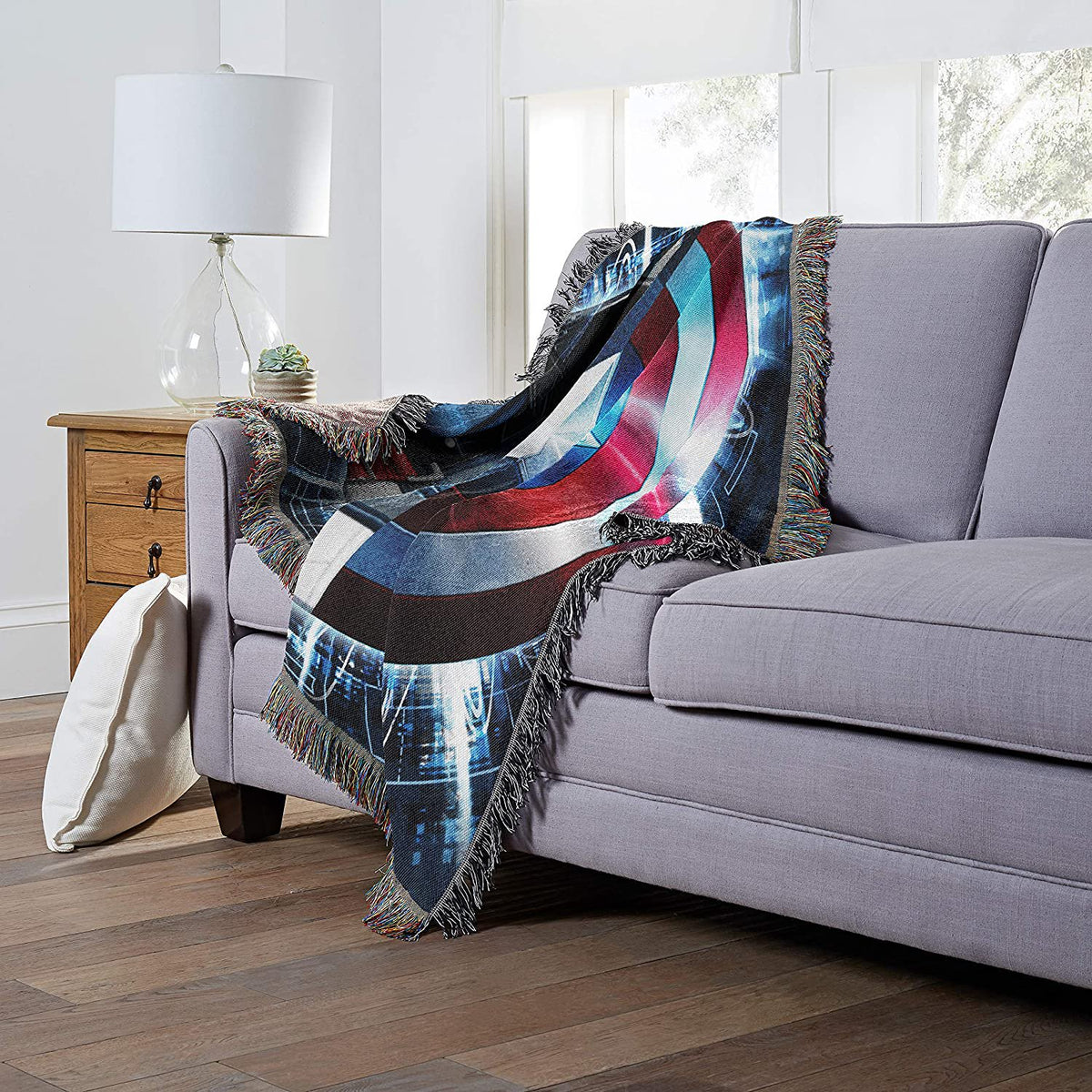 Marvel Avengers Woven Tapestry Throw or Woven Tapestry Pillow