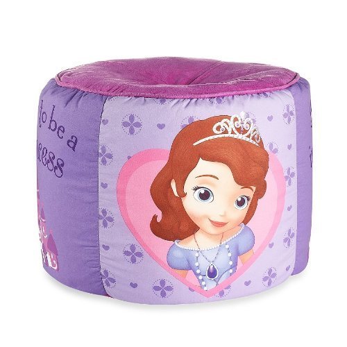 Disney Junior Sofia The First Ready to Be 12" Pouf Ottoman