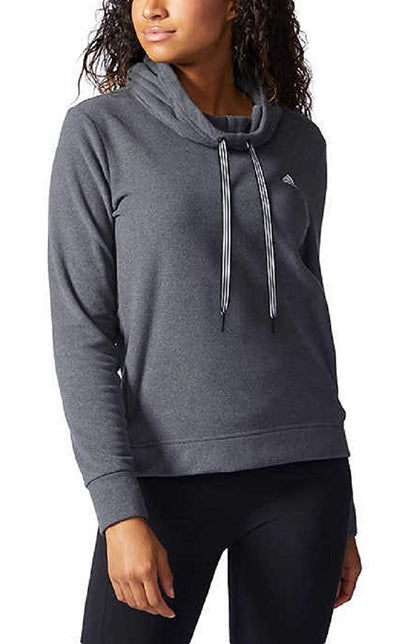 adidas Women's Fleece Trans Hoodie, Black