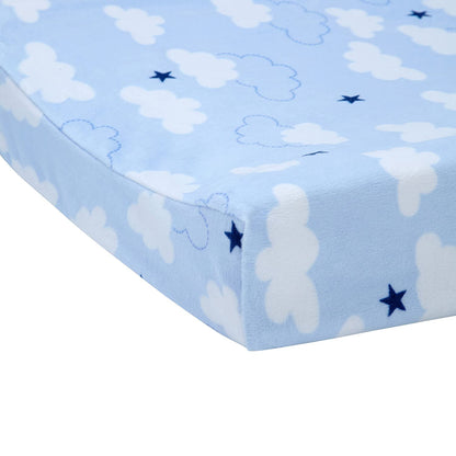 Carter's Take Flight Airplane/Cloud/Star Soft Changing Pad Cover